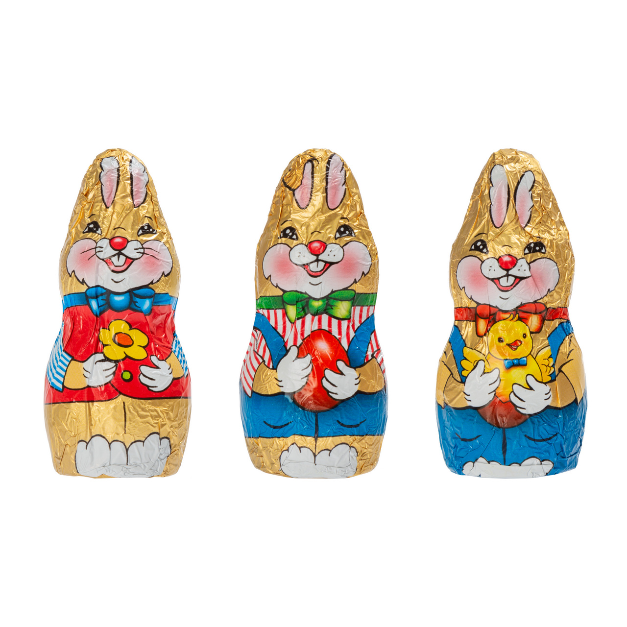 Figurine iepuraș de Paște din masă de cacao, 6 cm, 10 g