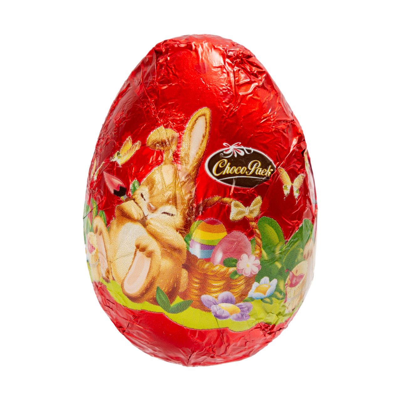 Figurine ouă de Paște din ciocolată lapte, 6,5 cm, 20 g