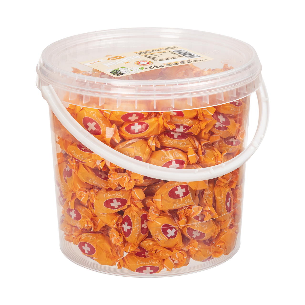 Negrito – Bomboane tari, umplute, cu extract de floare de soc, 1,5 kg