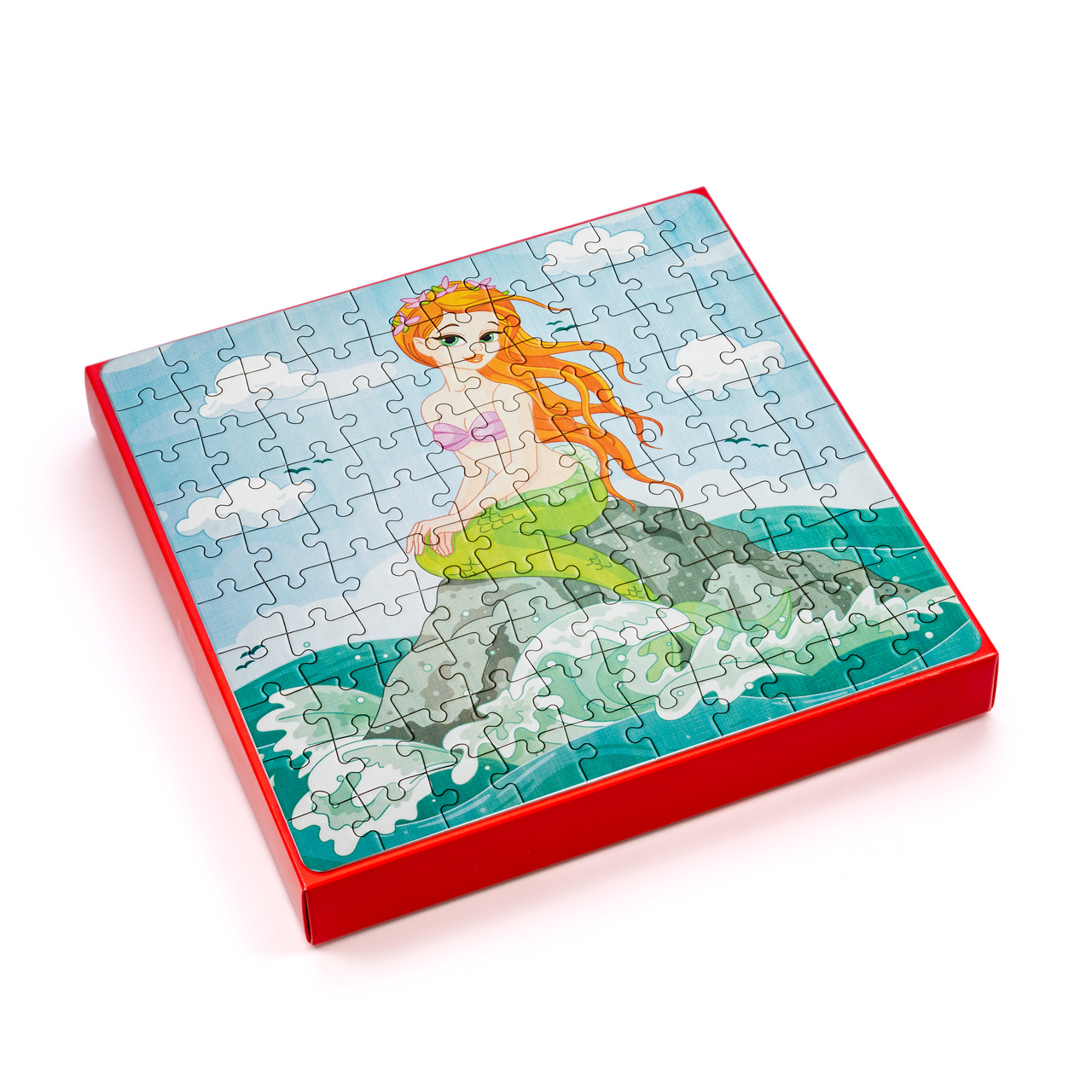 Praline din ciocolată cu puzzle cadou, 140 g