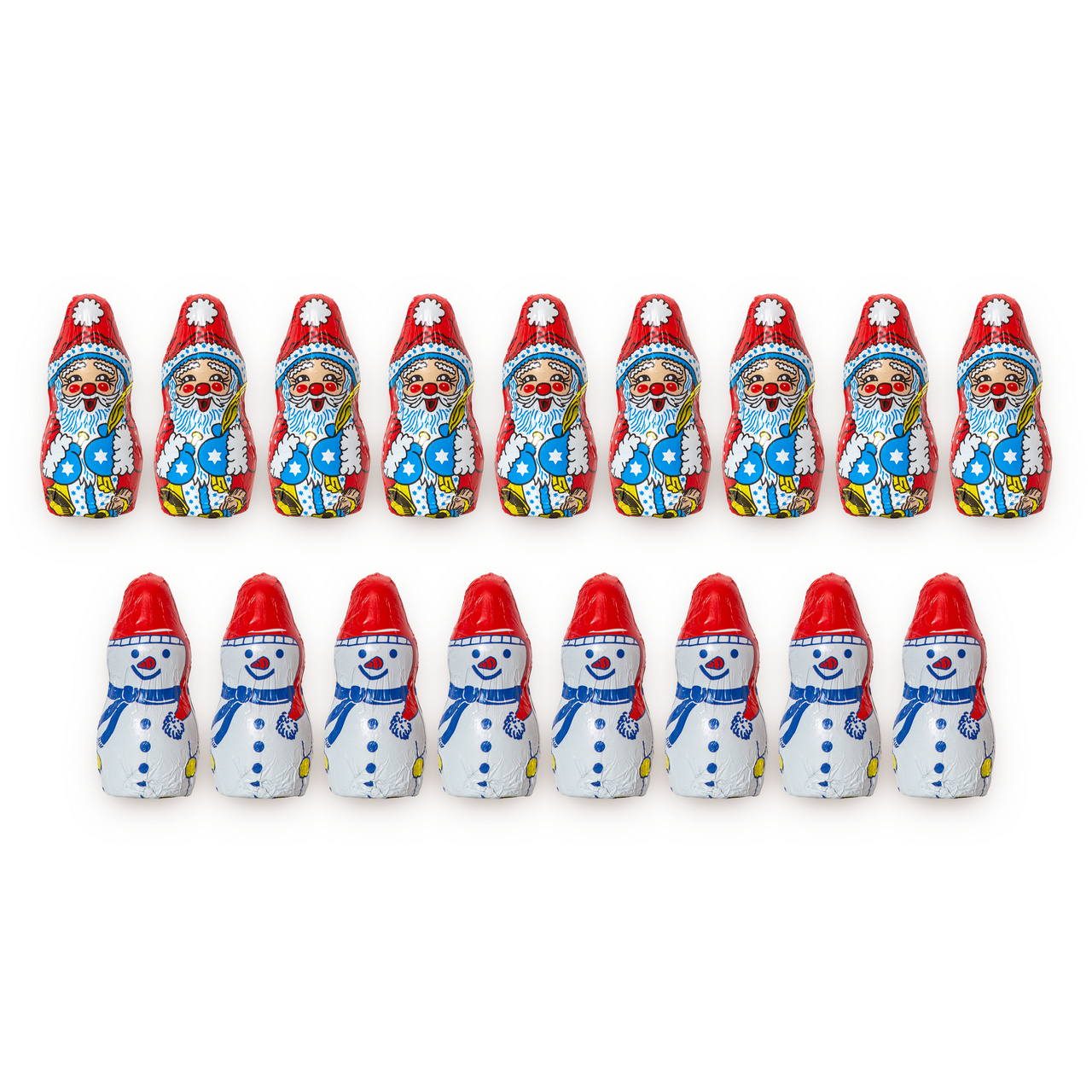 Pachet Crăciun ursuleț cu figurine din masă de cacao, 170 g