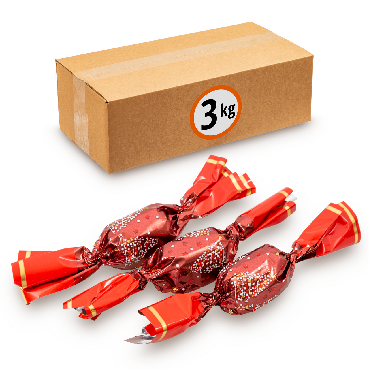 Bomboane de pom cu cacao, învelite în ciocolată amăruie :: 3 kg