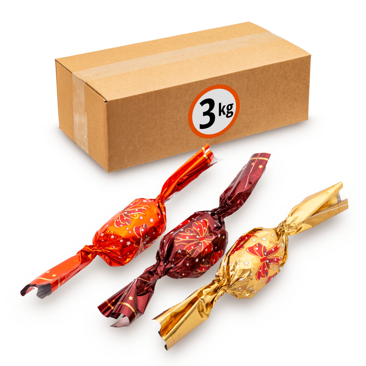 Bomboane de pom praline cu gust de alune, cafea și rom-cacao :: 3 kg