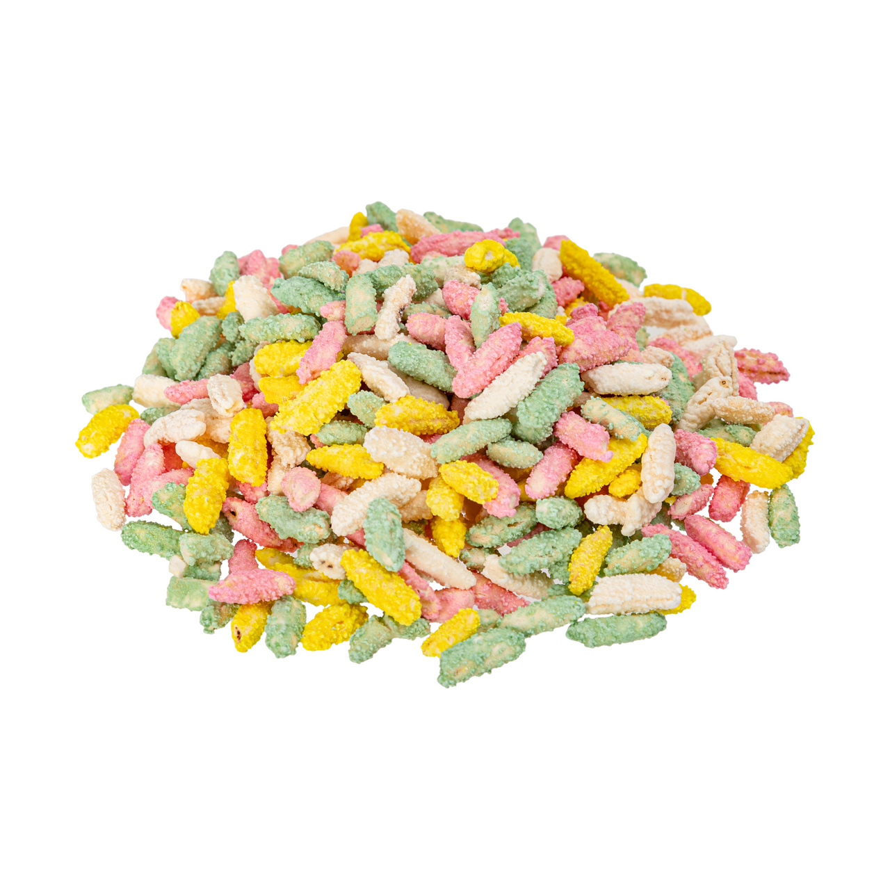 Orez expandat cu glazură de zahăr, cu gust de fructe, 35 g