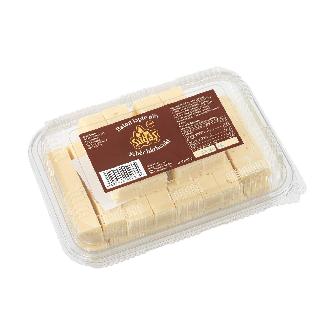 Baton lapte alb, 1000 g