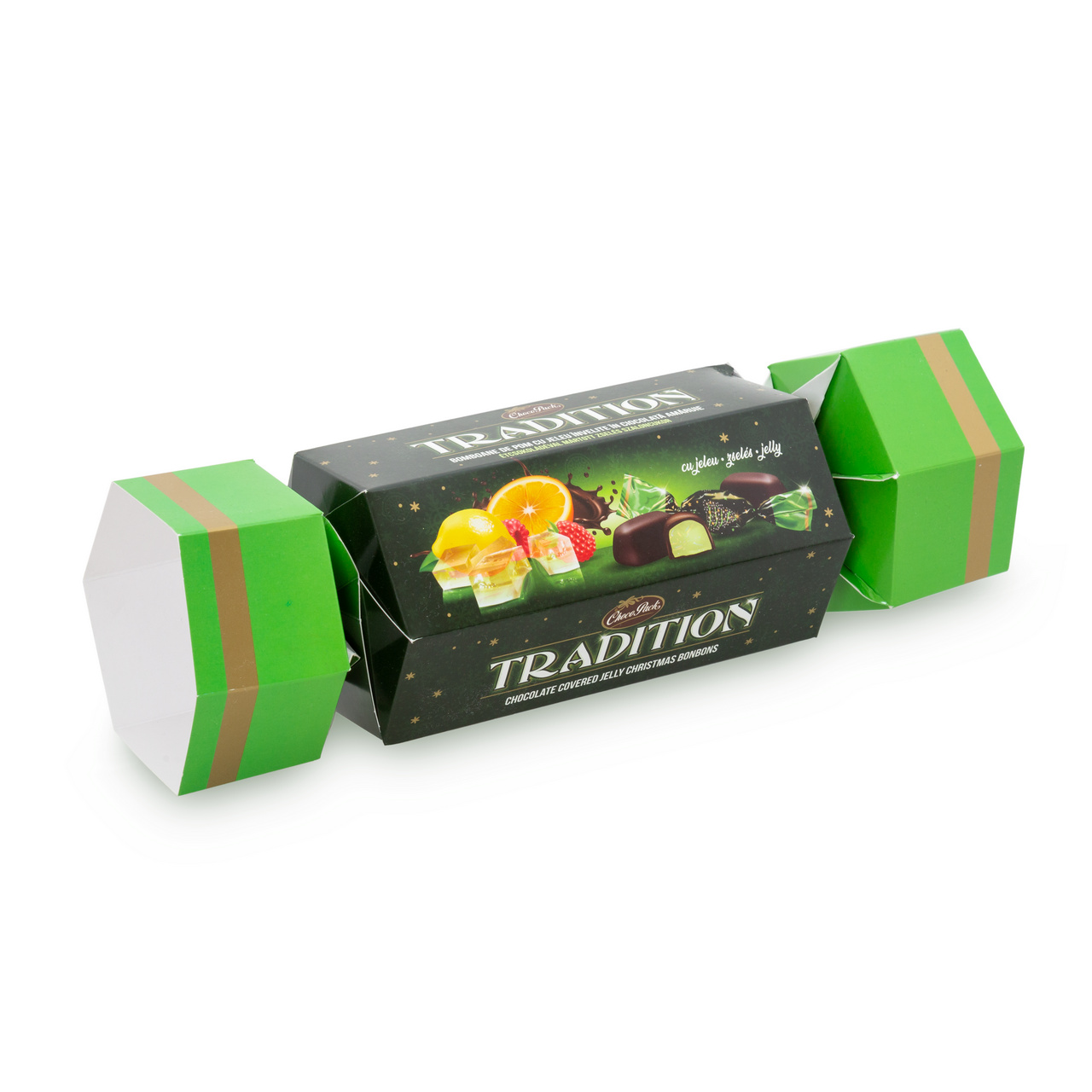 Bomboane de pom "Tradition" din jeleu. În cutie formă de bomboană, 300 g