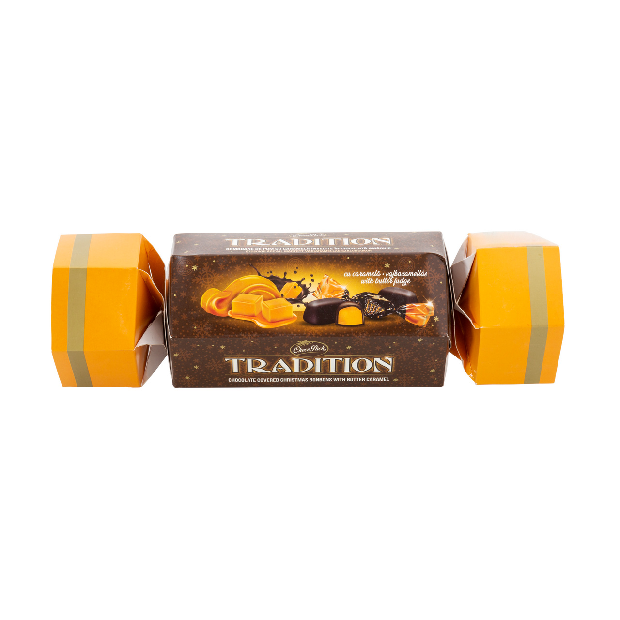 Bomboane de pom "Tradition", cu caramelă. În cutie formă de bomboană, 300 g