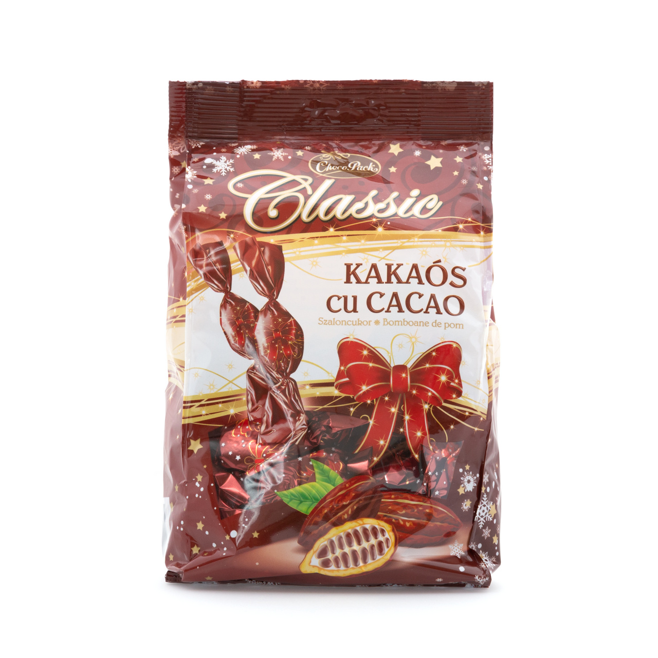 Bomboane de Crăciun "Classic", cu cacao
