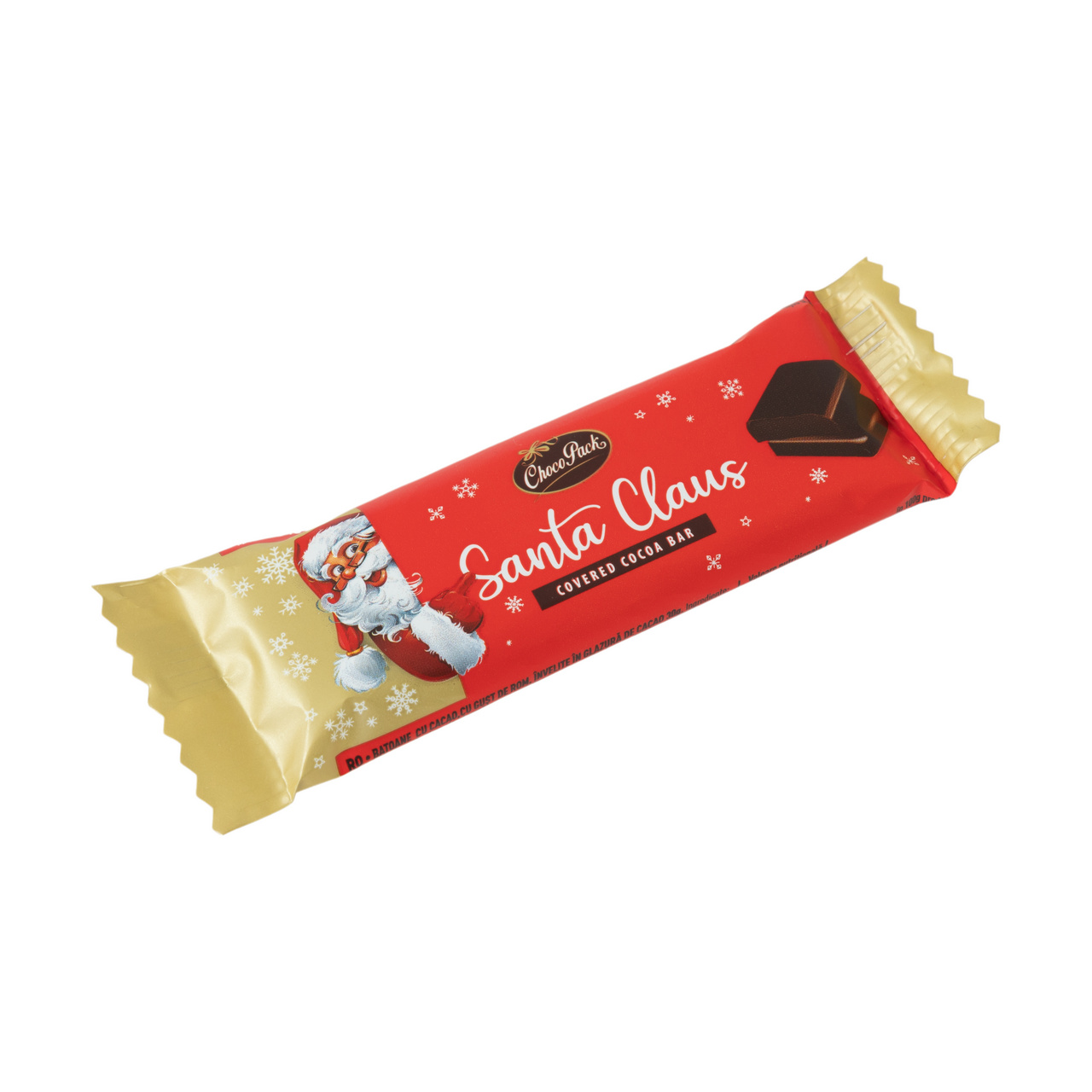 Santa Claus – baton glazurat cu cacao, 30 g