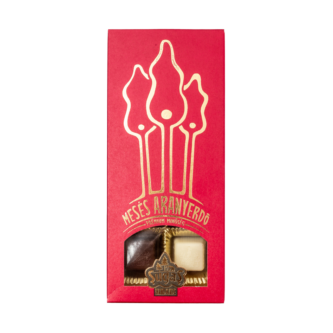 Desert asortat Pădurea de Aur - cu lichior de ciocolată, de ouă și de cafea, 95 g