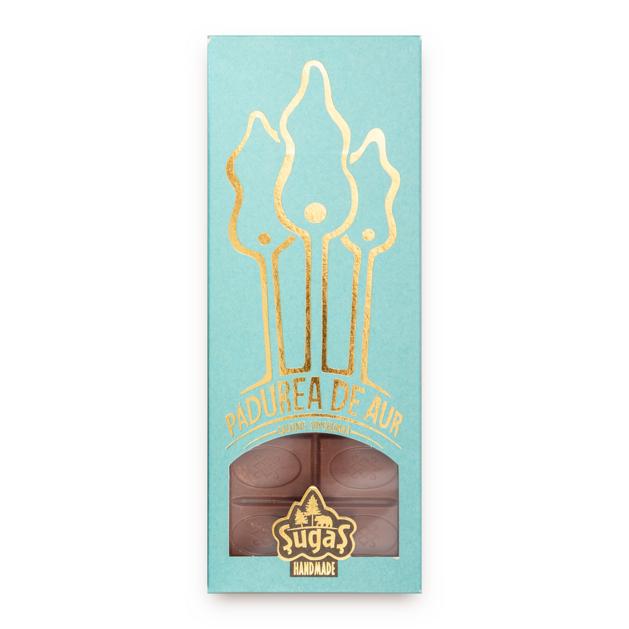 Ciocolată lapte Pădurea de Aur, 100 g