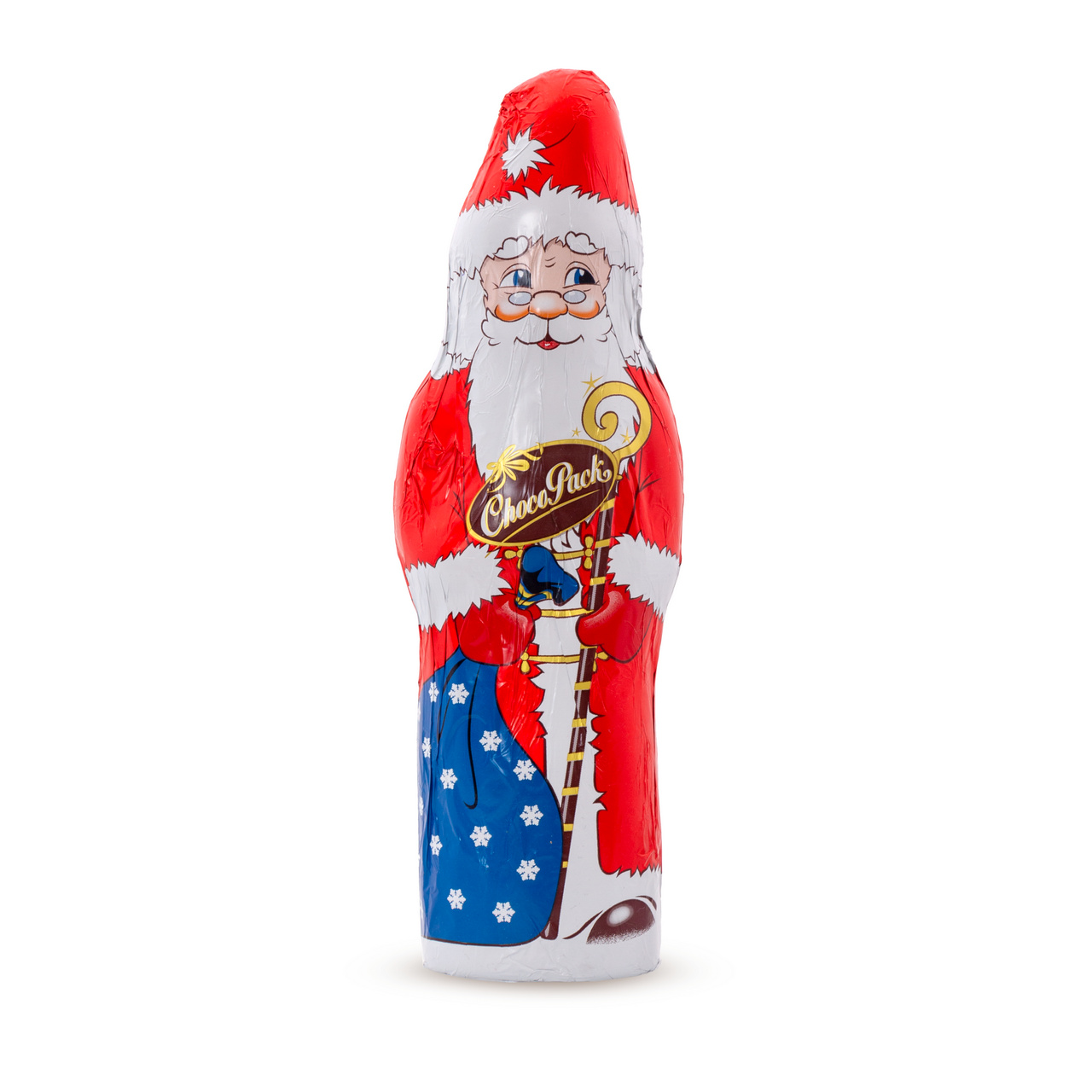Figurină din masă de cacao – Moș Crăciun mare, 25 cm, 140 g
