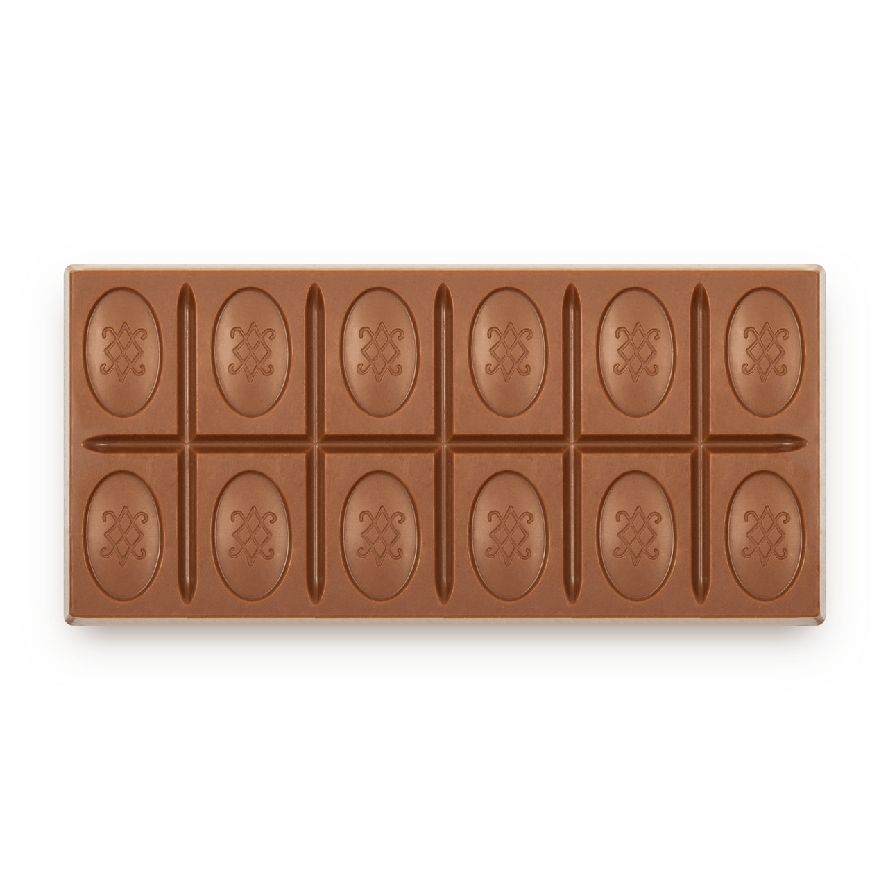 Tabletă din ciocolată cu lapte, Om de zăpadă, 80 g