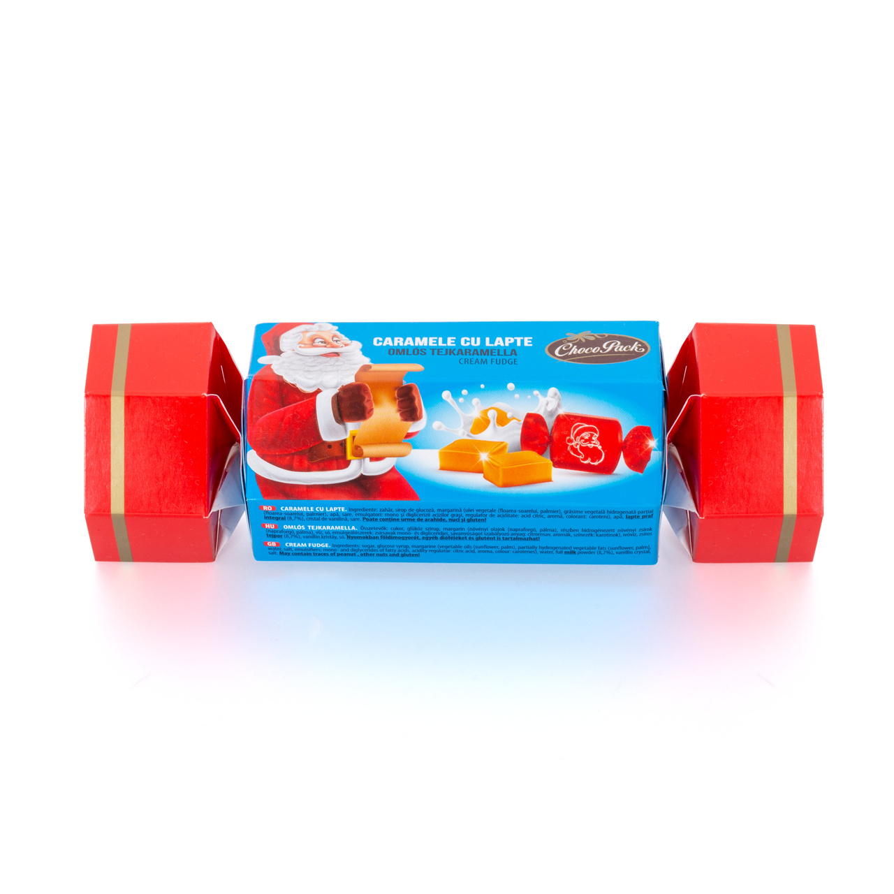 Caramele cu lapte. În cutie formă de bomboană, 90 g