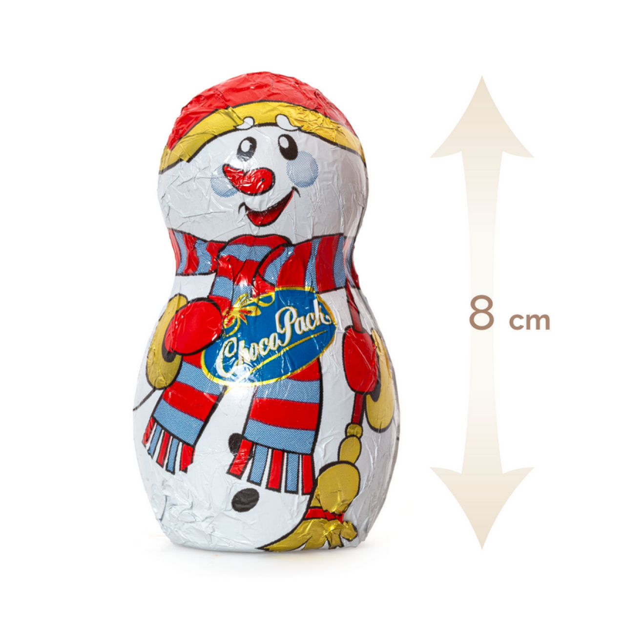Set 24 figurine din masă de cacao, în 3 variante – doi omuleți de zăpadă și un Moș Crăciun