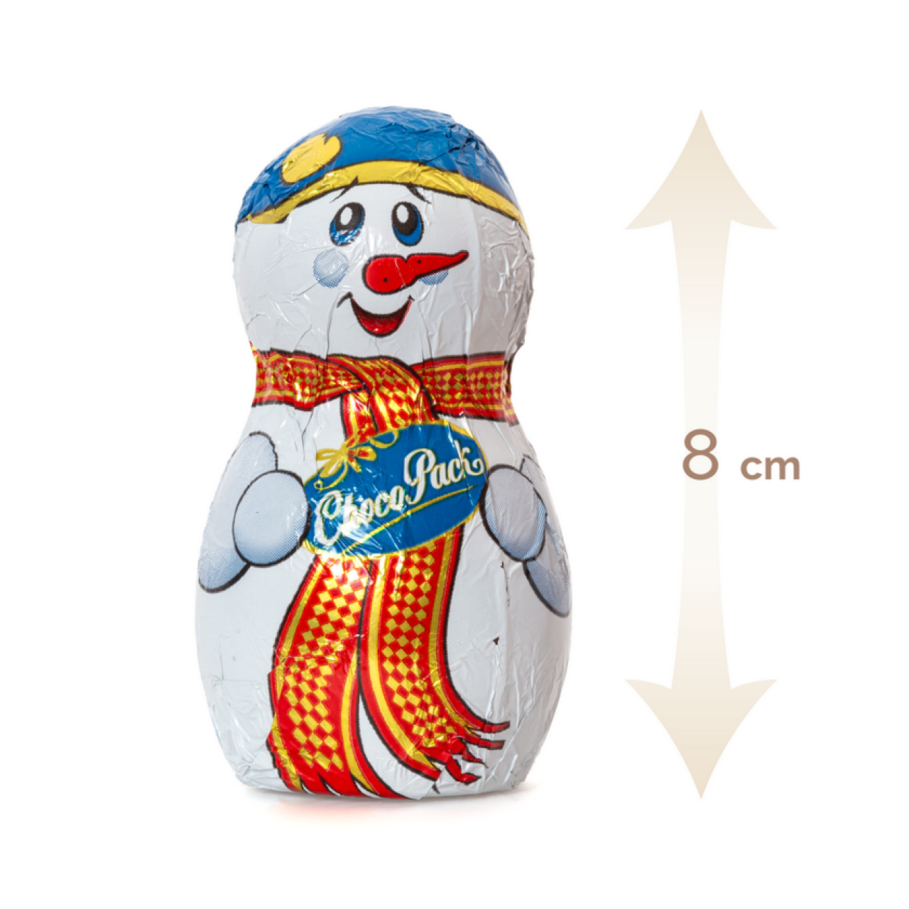 Set 24 figurine din masă de cacao, în 3 variante – doi omuleți de zăpadă și un Moș Crăciun