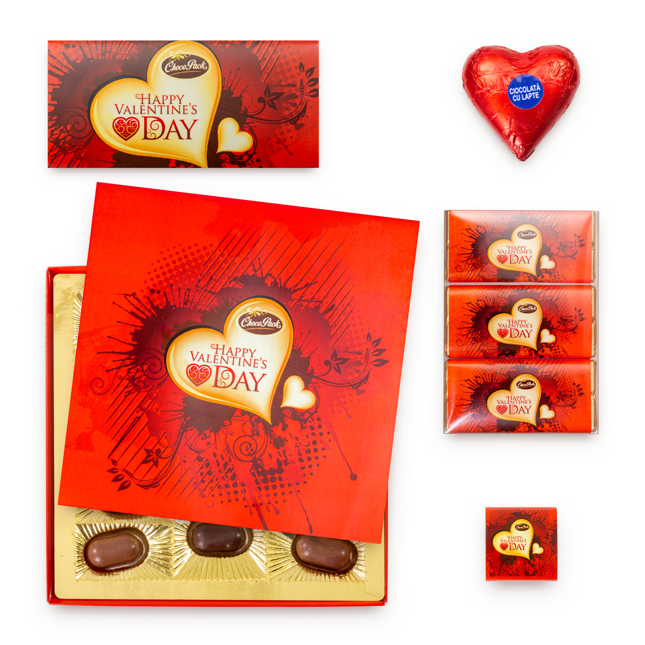Pachet Valentine`s Day, 320 g